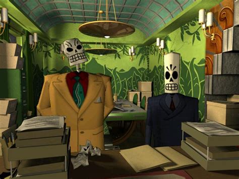 Grim Fandango - En Noir-inspirerad resa till Dödens Värld!