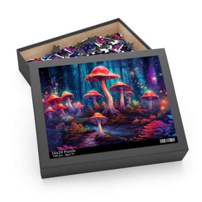 Jigsaw Puzzle Madness - En Psykedelisk Resa Med Fantastiska Fragment!